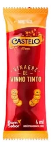 Sachê De Vinagre Bom Sabor 4ml Caixa C 200 Unidades Parcelamento