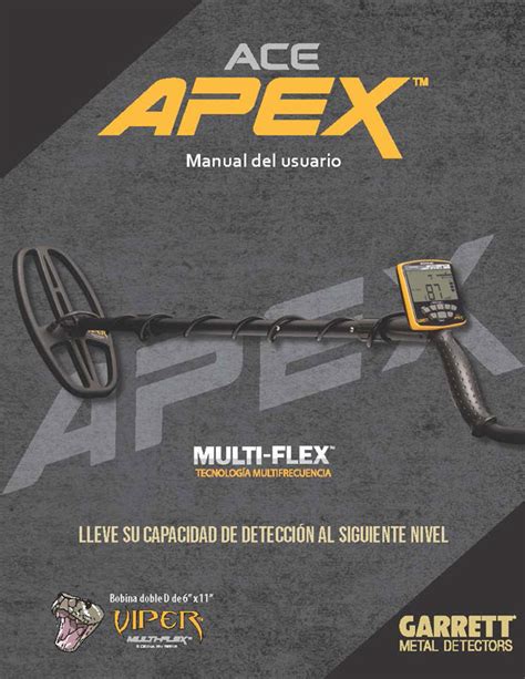 Ace Apex Simultaneous Multi Frequency Metal Detector