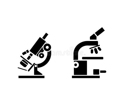 Two Detailed Monocular Microscopes With Different Objective Lenses Icon