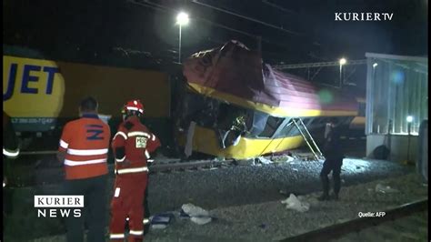 Schweres Zugungl Ck In Tschechien Vier Menschen Tot Viele Weitere