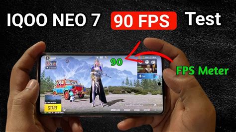 IQOO NEO 7 BGMI 90 FPS Test With FPS Meter IQOO NEO 7 On BGMI 3 2