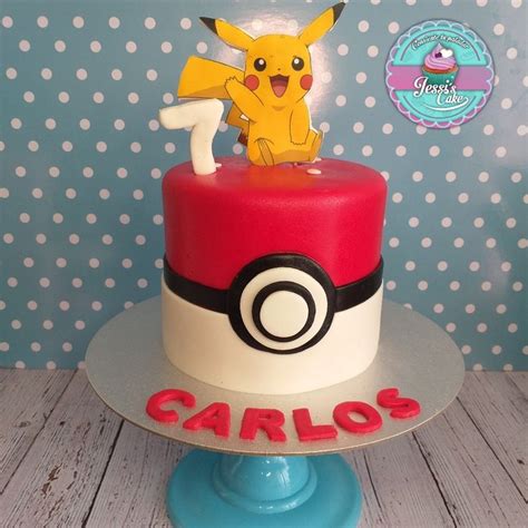 Torta Pokémon pikachu en 2020 Tortas Tortas de pokemon Pokemon