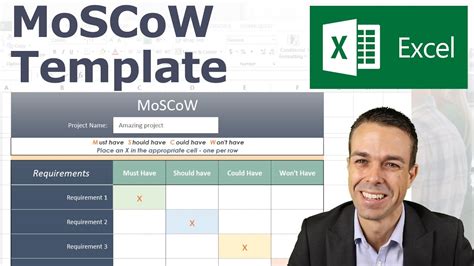 How To Make A Beautiful MoSCoW Template In Excel YouTube