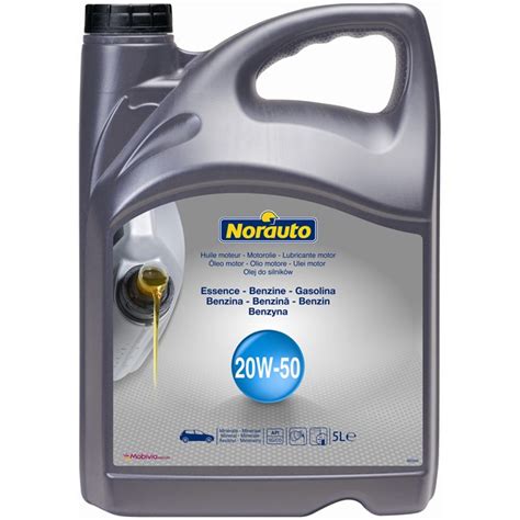 Huile Moteur NORAUTO 20W50 Essence 5 L Norauto Fr