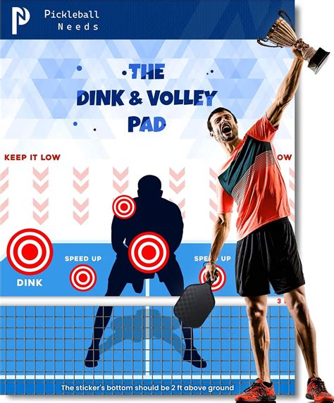 The Dink And Volley Pad Pickleball Training Aid To Become A Dink