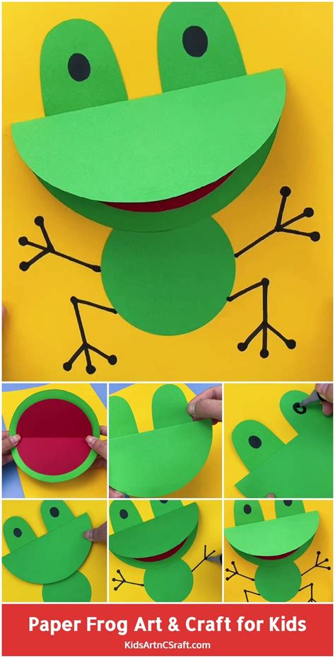Frog Craft Idea For Kids Artofit