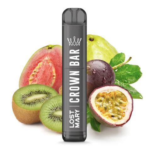 Crown Bar E Zigarette Vape Mit Nikotin Kiwi Passion Fruit Guava 2 99