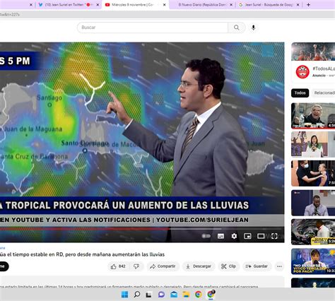 Atención Meteorólogo Jean Suriel alerta sobre posibles inundaciones