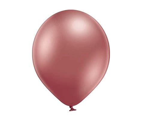 Balony Lateksowe B105 Glossy Rose Gold 30cm 100 Sztuk BELBAL