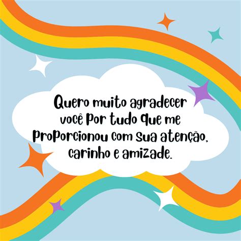 Apresentador Linha de visão Dever cartão mensagem de agradecimento