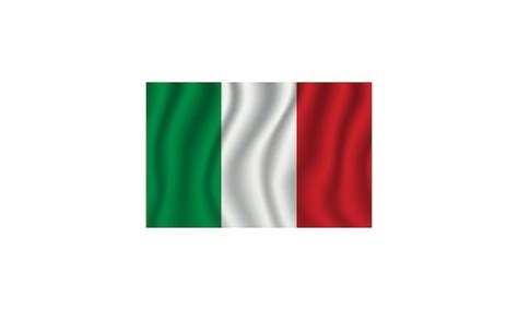 Premium Vector Italy Waving Flag Vector Illustration Flag Icon