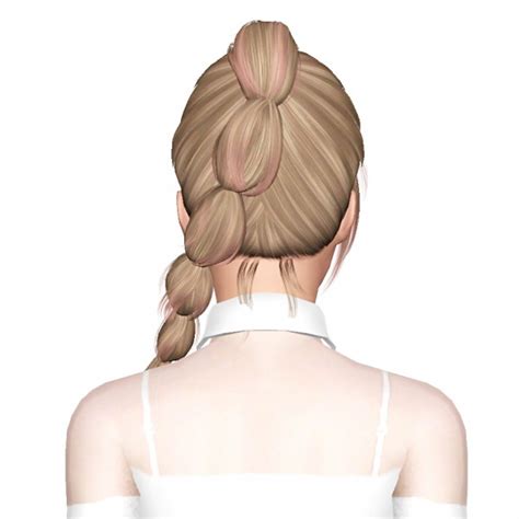 Newsea`s Carrousel Hairstyle Retextured By July Kapo Sims 3 Hairs