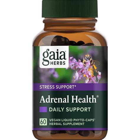 Gaia Herbs Adrenal Health Liquid Phyto Caps 60 Capsules