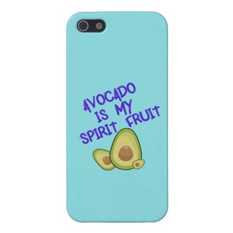 An Avocado Is My Spirit Fruit Phone Case