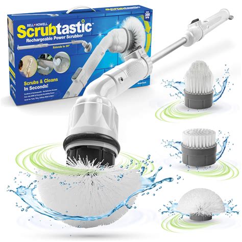 Buy SCRUBTASTIC Electric Spin Scrubber Rechargeable Power Scrubber