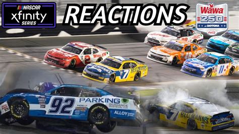 Daytona Xfinity Reactions Wawa Youtube