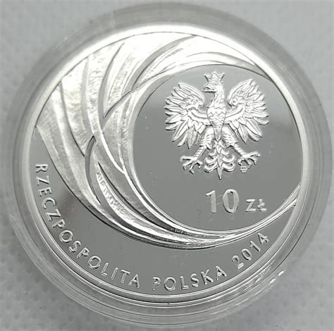 Moneta 10 zł Kanonizacja Jana Pawła II 2014 r cena Coin24 pl