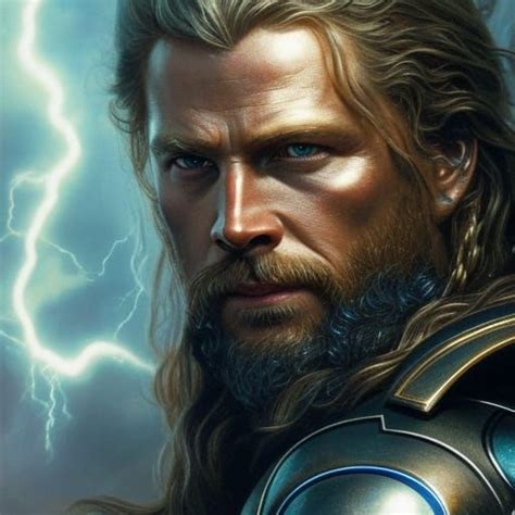 Thor God Of Thunder Ai Generated Artwork Nightcafe Creator