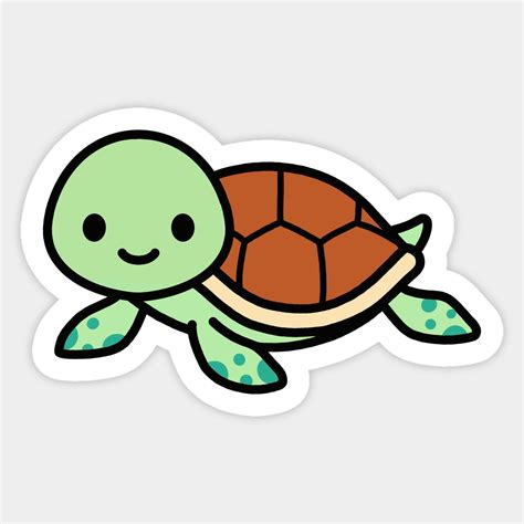 Cute Turtle Drawings Cute Turtle Cartoon Sea Turtle D