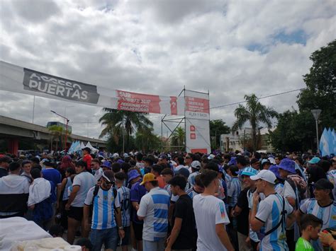 Argentina Vs Curazao En Vivo Se Abrieron Las Puertas Del Estadio De