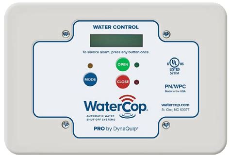 Watercop Wat171023 Pro 110vac Large Valve User Guide