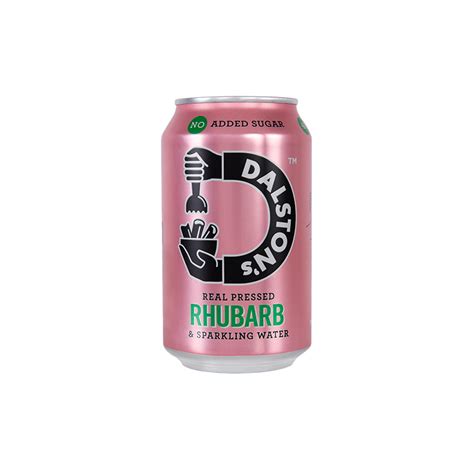 Dalston S Rhubarb Soda Cans 330ml Inn Express