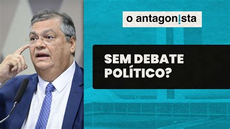 Não vim aqui fazer debate político diz Flávio Dino em sabatina para