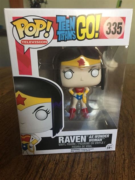 Raven As Wonder Woman Teen Titans Go Funko Pop Toys R Us Exclusive