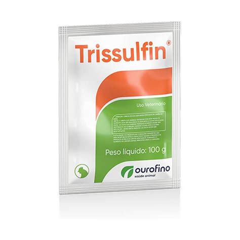 Trissulfin Po 100 Gramas Ouro Fino Casa Do Criador Produtos