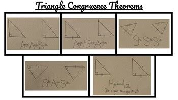 Triangle Congruence Theorems Proofs Practice | TPT