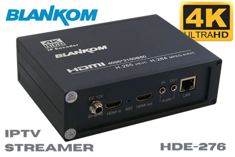 K Fps Uhd Ip Tv Streamer Blankom Hde