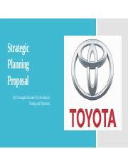 Strategic Planning Proposal Pptx Strategic Planning Proposal By