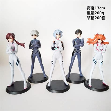фигурки аниме Evangelion, команда евангелион 5 фигурок - купить с ...