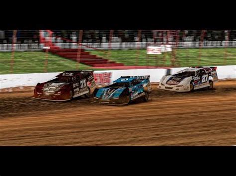 Iracing Dirt Pro Late Models Official Series Lanier Youtube