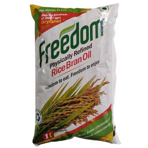 Freedom Physically Refined Rice Bran Oil For Cooking Rich In Vitamin At Rs 165 Litre In Hyderabad