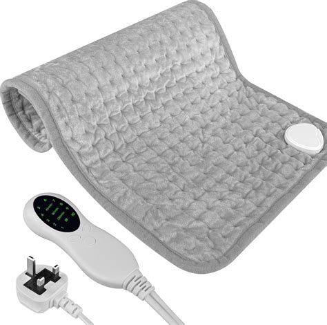 Jsdoin Heating Pad Electric Heat Pad With Automatic Switch Off And 10 Temperature Levels