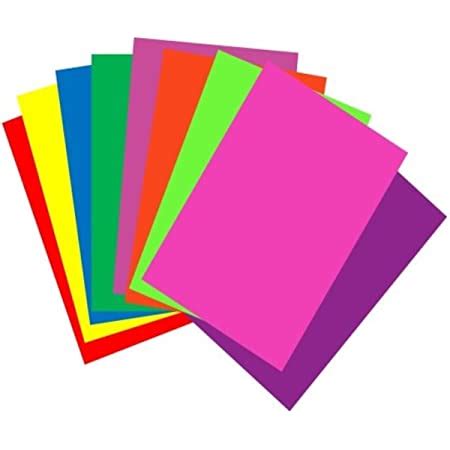 Pixel A4 80gsm Assorted Coloured Bright Paper 100 Sheets Amazon Co Uk