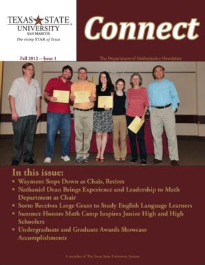 Fillable Online Gato Docs Its Txstate In This Issue Texas State