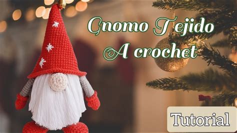 TUTORIAL CROCHET GNOMO AMIGURUMI YouTube