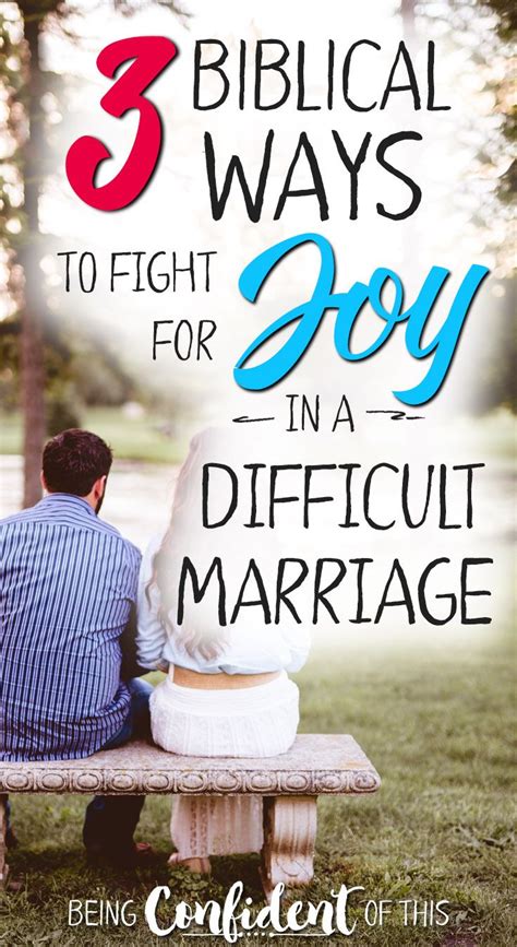 3 Ways To Fight For Joy In A Difficult Marriage Artofit