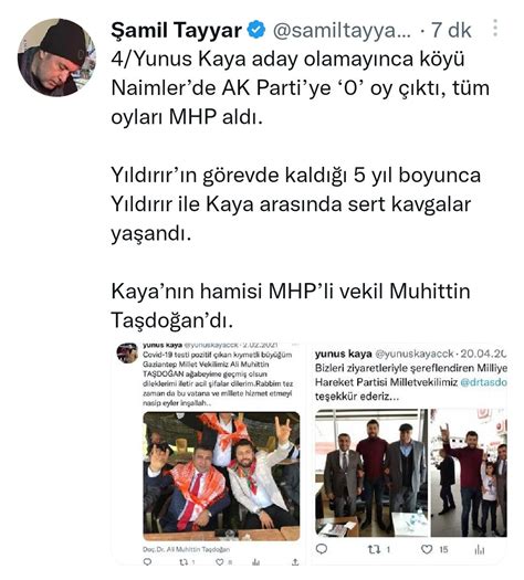 Tekin Deniz on Twitter RT metcihan şamil tayyar antep mhp vekili