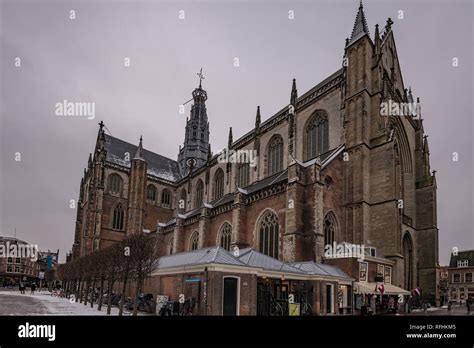 Haarlem Cathedral Netherlands Stock Photo - Alamy