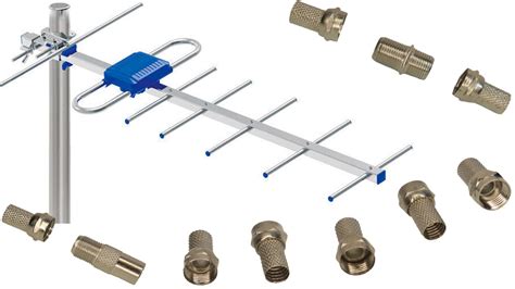 Антенна для цифрового ТВ, уличная, с усилителем (активная) LUMAX ...