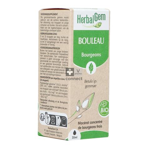 Herbalgem Bouleau Bio Melange Ml