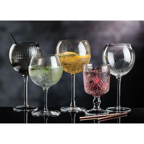 Nude Vintage Gin Tonic Glasses Ml Pack Of Kirklands