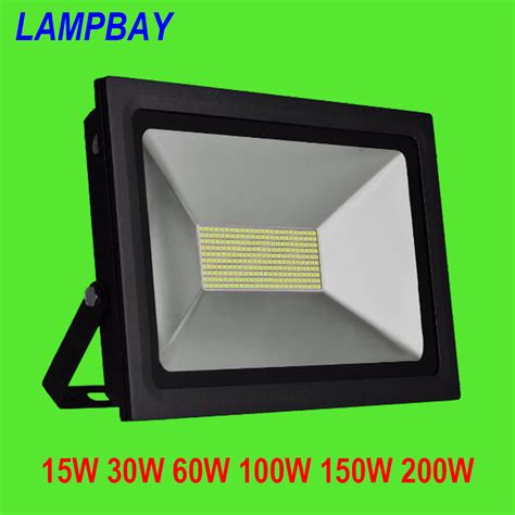 Led Flood Lights Ultra Thin 15w 30w 60w 100w 150w 200w 90lmw 110v220v Waterproof Ip65 Outdoor