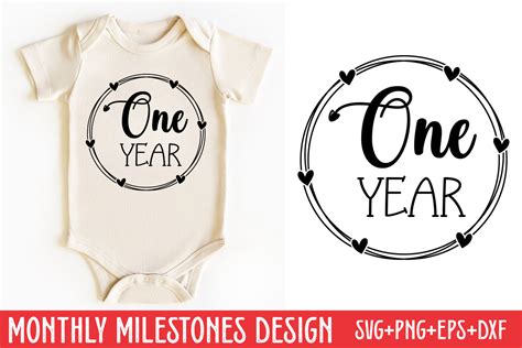 Baby Monthly Milestone Svg Graphic By Craftart Creative Fabrica