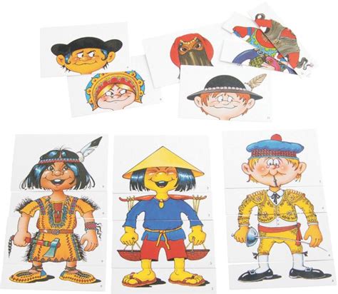 Puzzle Corp Si Emotii Rase Umane 340002 Granna Omfal Educational