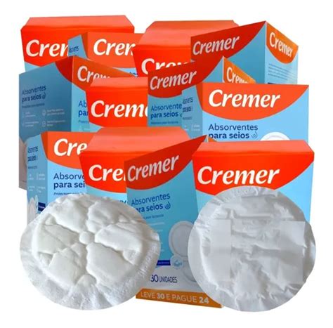 Absorventes Para Seios Cremer Caixas Unidades Cada