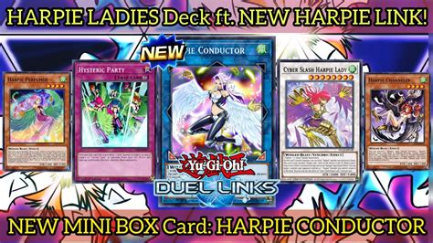 New Harpie Deck Ft New Link From Mini Box Harpie Conductor Yu Gi Oh